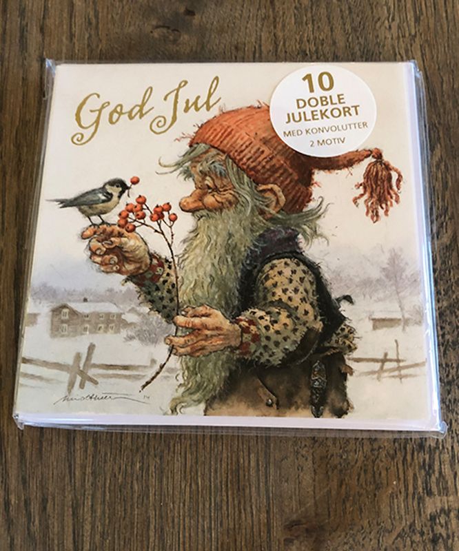 10 stk julekort