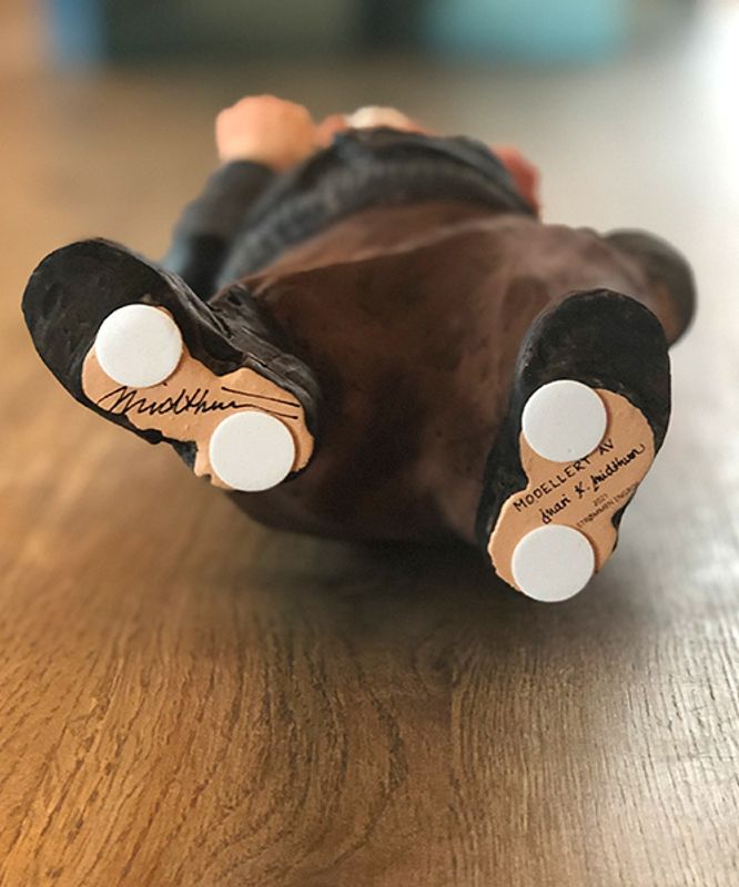 Midthun-nisse med pipe, denne er UTSOLGT