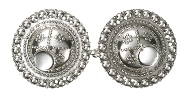 Hovedbilde spenne, oksidert