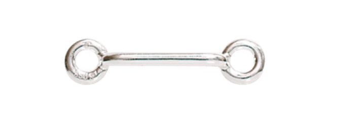 Hovedbilde veskelåshempe kvit