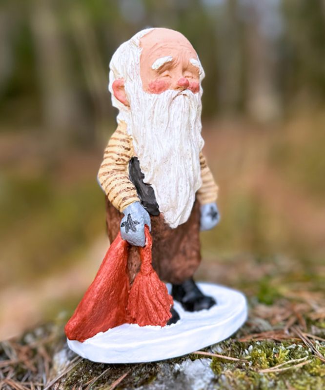 Midthun-nisse med lue
